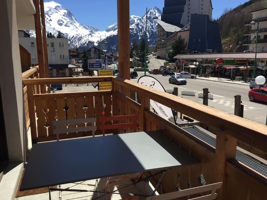 Grand Studio De 36M2 Avec Alcove, Situe Au Centre. Apartment Les Deux Alpes Luaran gambar